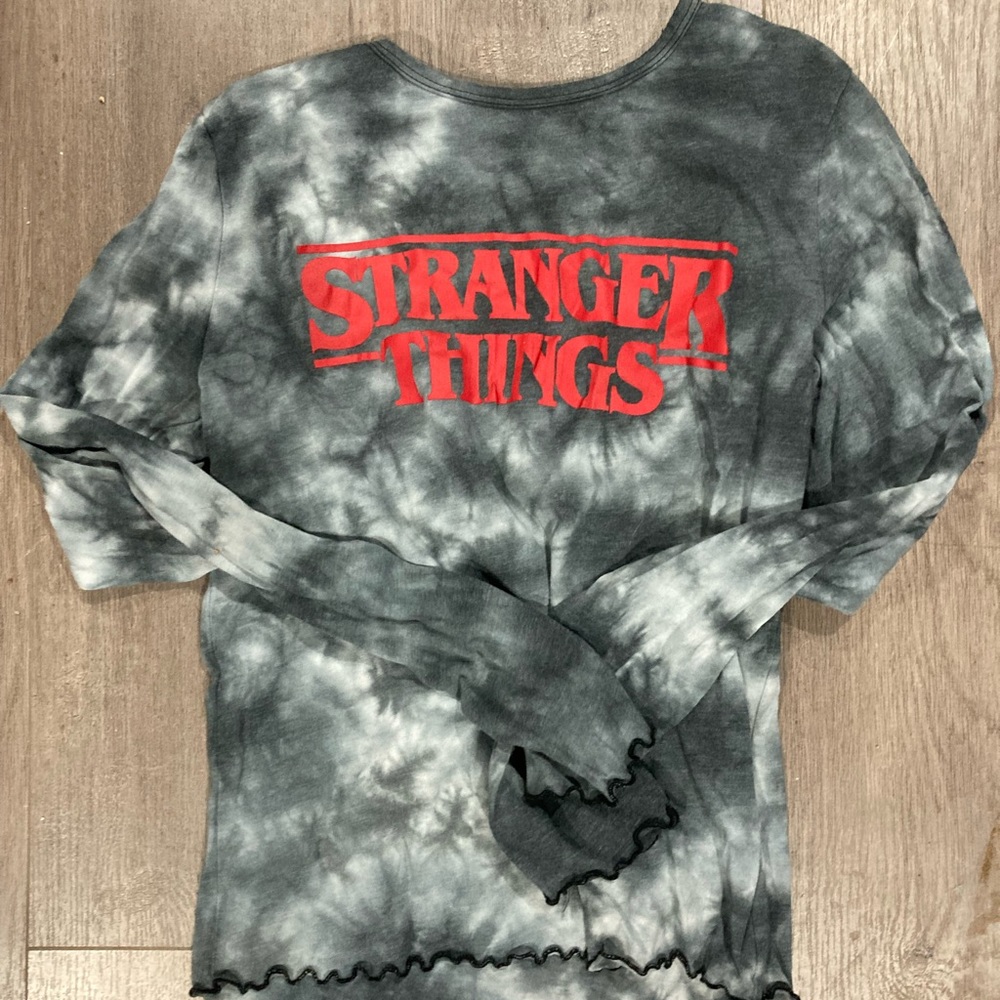 Stranger Things long sleeved t shirt size small